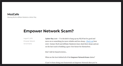 Desktop Screenshot of mozcafe.com